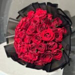 باقة الجوري الاحمر